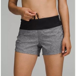 Lululemon 4 inch speed up shorts